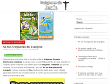 Tablet Screenshot of imagenes-de-jesus.com